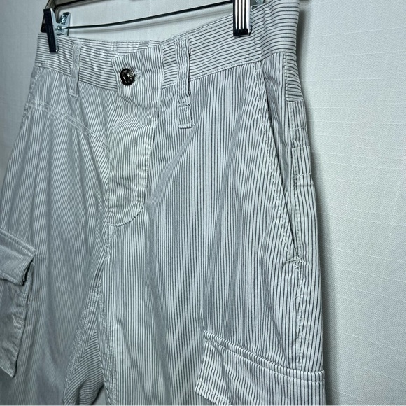 DR&N Do Rego & Novoa Cargo Capri Striped Pants Shorts Men's Size 30 - Picture 7 of 12